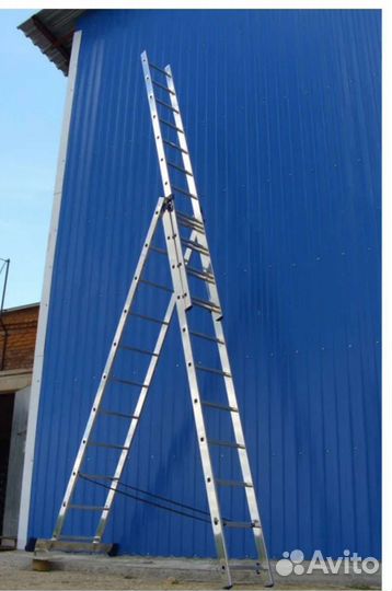 Прокат лестницы 3-х секционная 9 метров, 5.5 метро