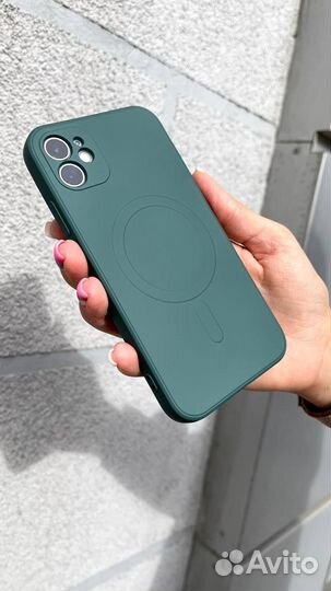 Чехол на Apple iPhone MagSafe силиконовый цветной