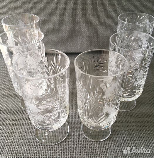 Хрустальные бокалы. СССР