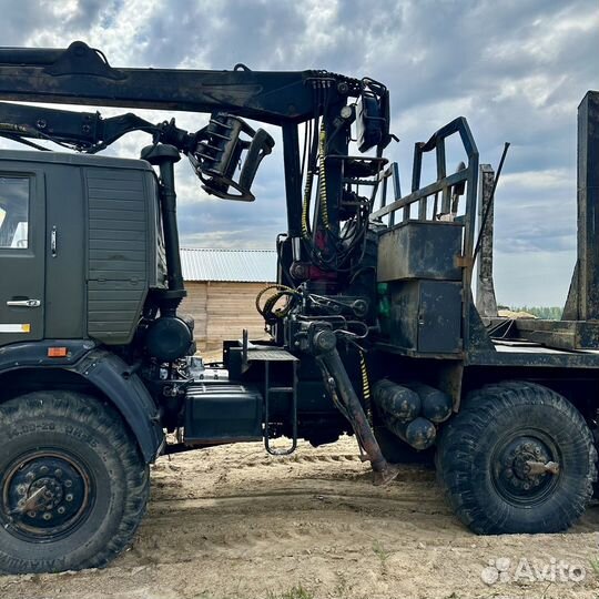 Лесовоз (сортиментовоз) КАМАЗ 4310, 1991