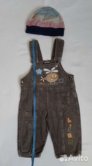 Вещи пакетом для мальчика 74 - 80 см