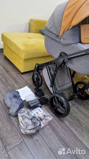 Коляска adamex luciano 3 в 1 как новая