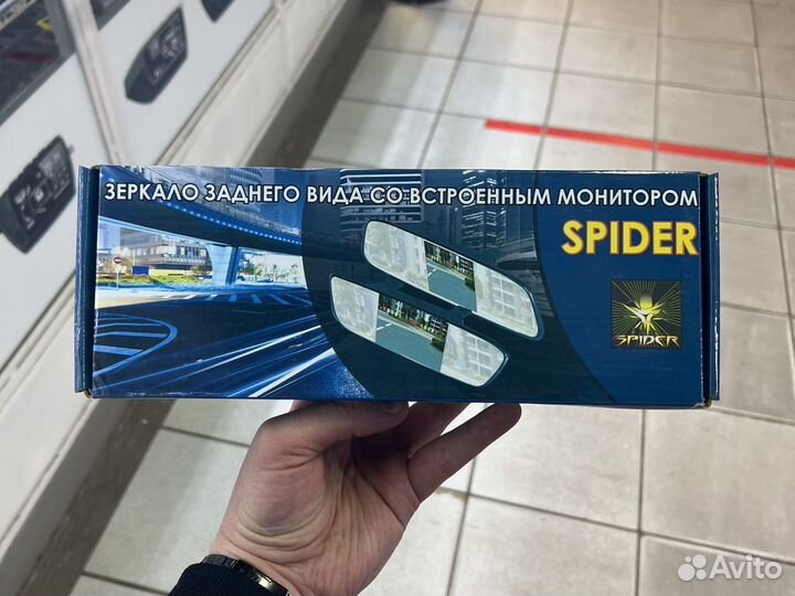 Монитор 3.5 дюйма в зеркале для камеры