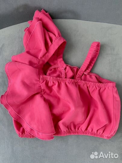 Топ с воланом