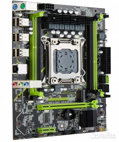 Процессор 8 ядер Xeon E5 2689+плата+32гб+куллер