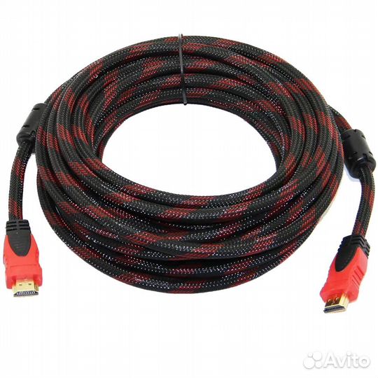 Кабель hdmi в оплетке 10 метров