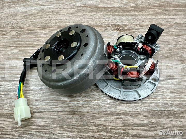 Генератор (в сборе) 6 катушек, питбайк