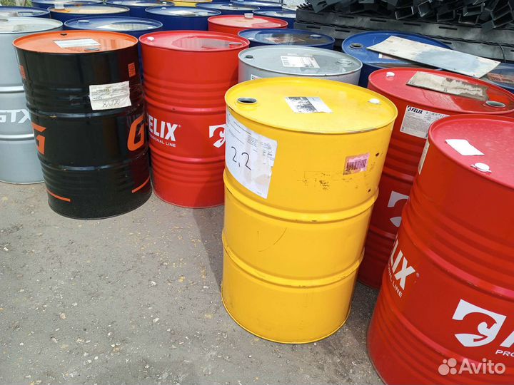 Бочка 200 л мет. из-под масла/антифриза
