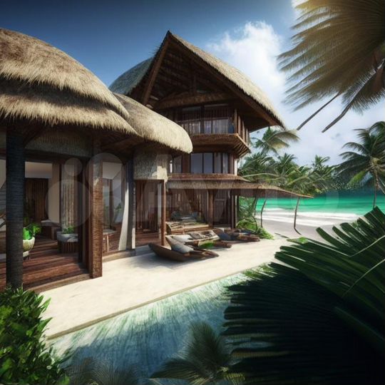 Дом 85 м² на участке 4 м² (Индонезия)