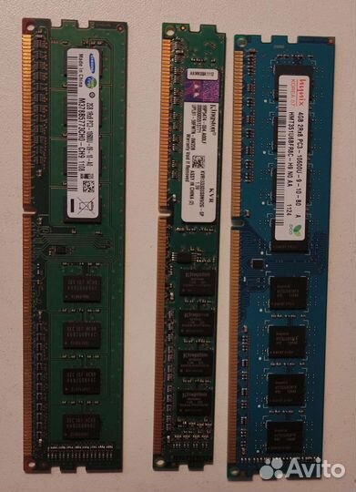 Оперативная память dimm sodimm ddr3 2gb 4gb 8gb
