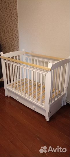 Кроватка Можга (Красная Звезда) С717 Елисей Птички