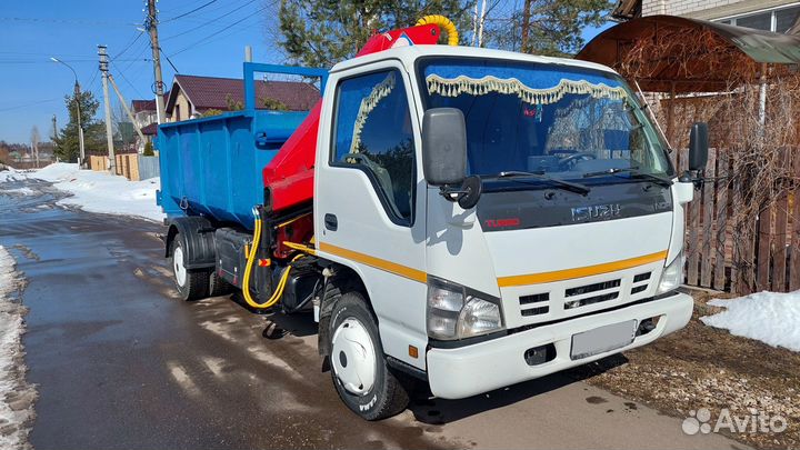 Isuzu NQR71 с КМУ, 2007