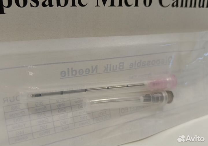 Канюля для контурной пластики 18G50 (игла в компле