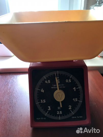Весы кухонные СССР
