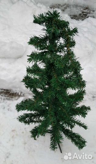 Ёлка искусственная новогодняя 80см (100см) с игр