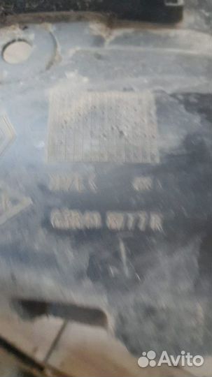 Подкрылок передний правый Renault Logan С 2009 По