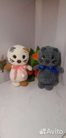 Кот, Котик. Мягкая игрушка ручной работы