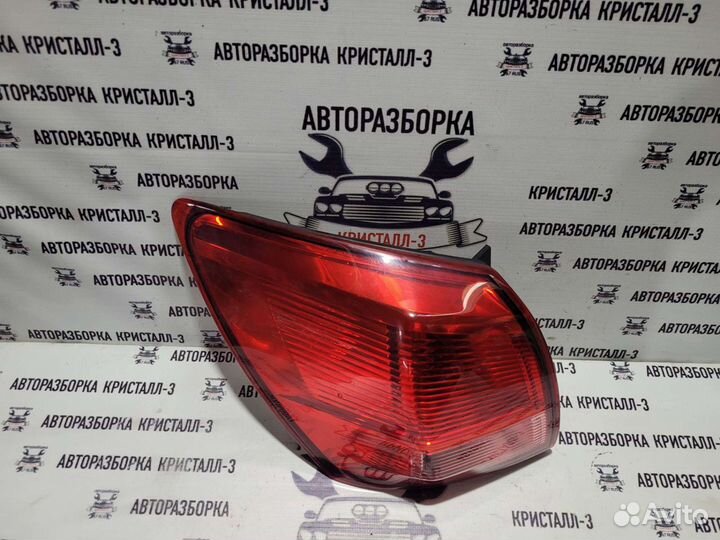 Фонарь левый nissan qashqai j10