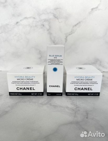 Chanel Hydra Beauty / Blue Serum уход