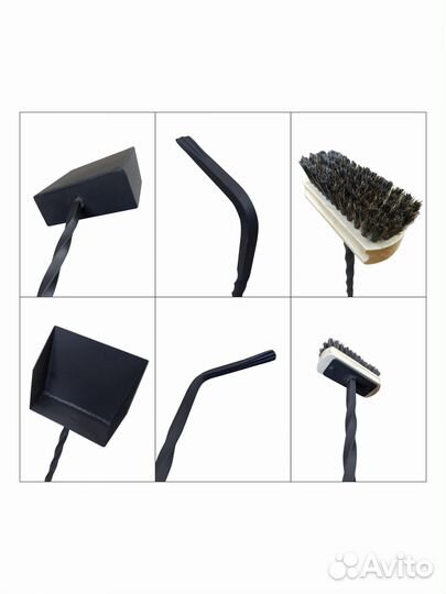 Наборы инструментов для камина из кованого железа