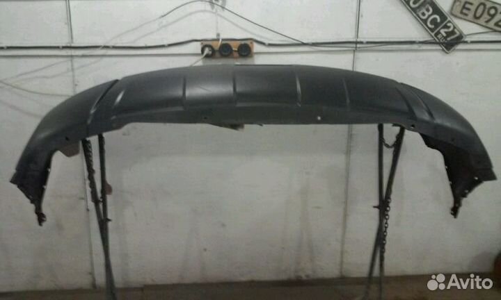 Бампер задний на Ниссан Кашкай