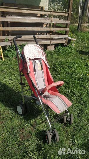 Прогулочная коляска трость бу