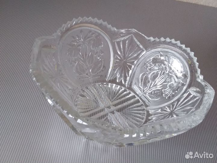 Хрустальная салатница