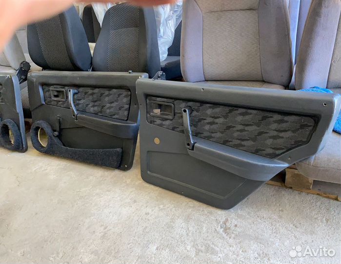 Обшивки дверей и багажника ваз 2109 дверные карты