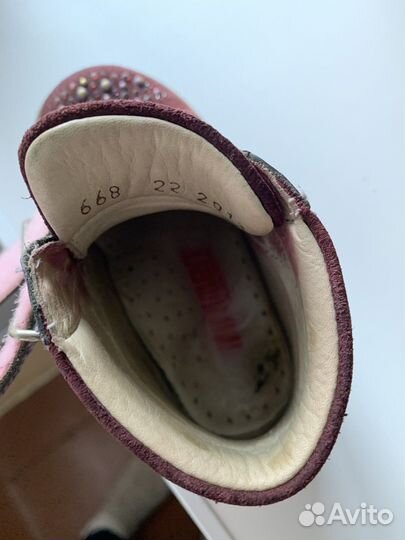 Ботинки демисезонные для девочки