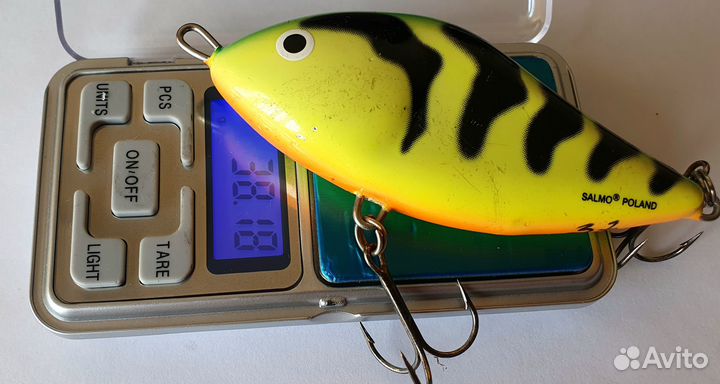 Воблер Salmo Slider 100F