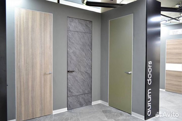 Скрытая дверь в размере