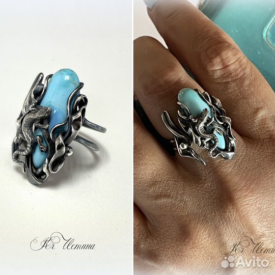 Серебряное кольцо