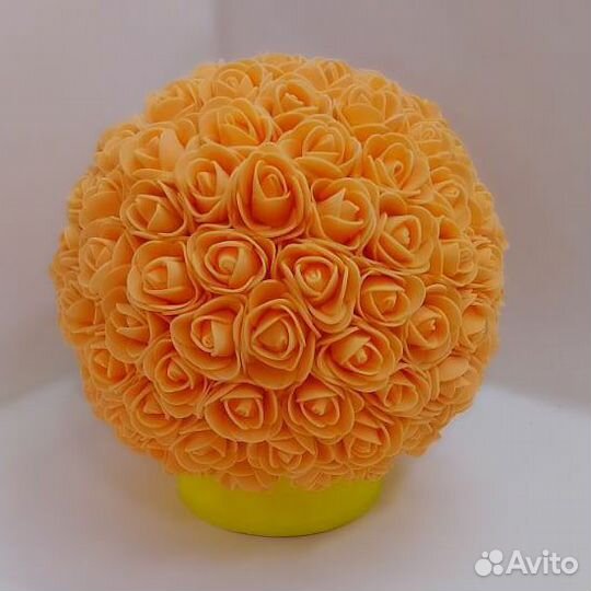 Светильник-ночник из роз