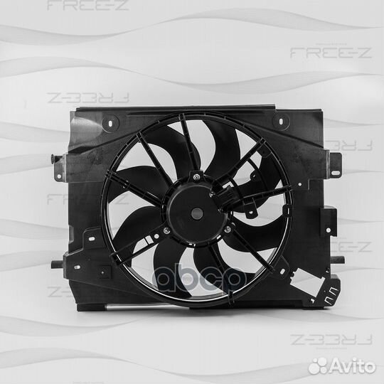 Крыльчатка вентилятора renault Logan 12-LADA V