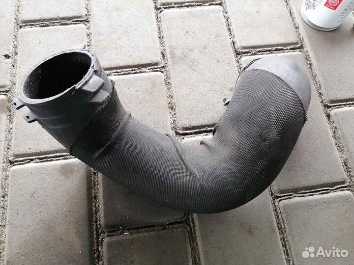 Патрубок интеркуллера Ауди А6 С6 3.0 2.7 дизель