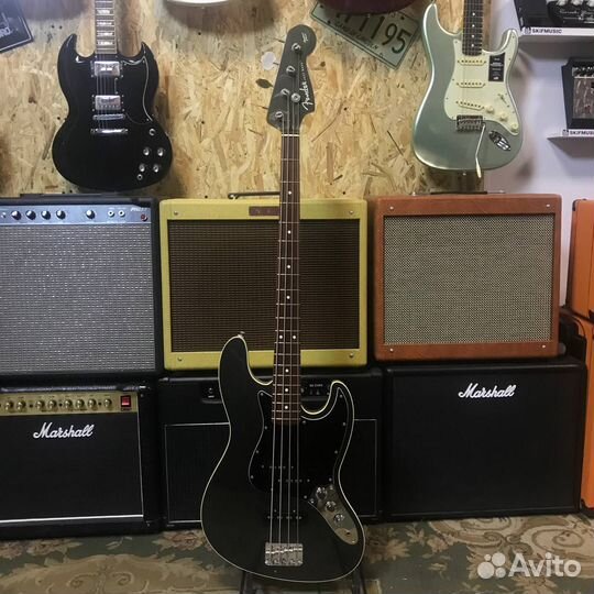 Бас-гитара Fender Aerodyne Jazz Bass SS 2 Feldgrau