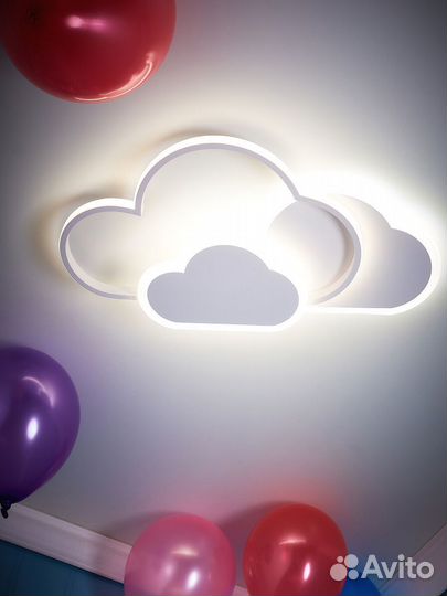 Люстра светодиодная потолочная Облако