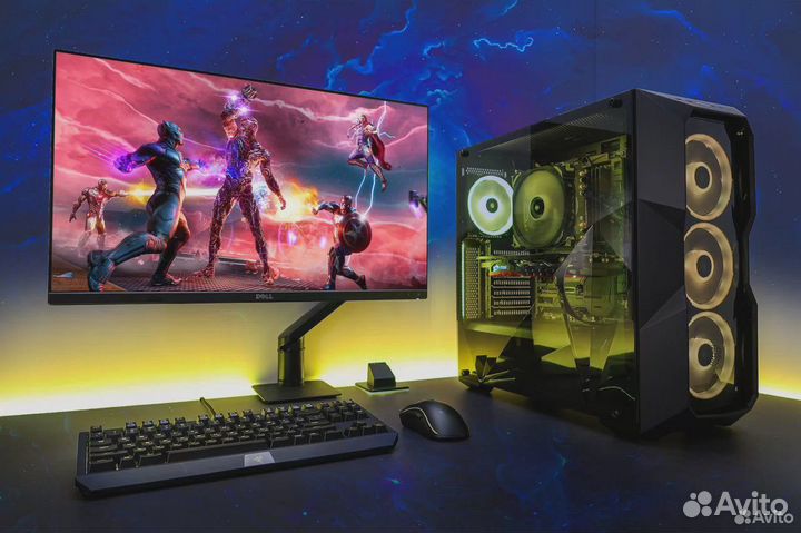 Мощный Игровой Пк Intel Core i7/ Rtx 2060 / 16 Гб