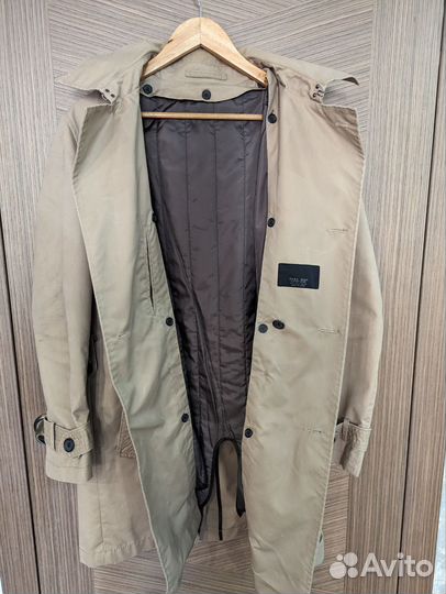 Плащ мужской утепленный zara