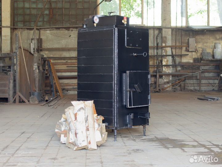 Твердотопливный котел длительного горения (Попова)