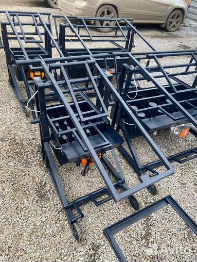 Станок для производства бетонных блоков, с завода