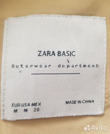 Пуховик женский Zara