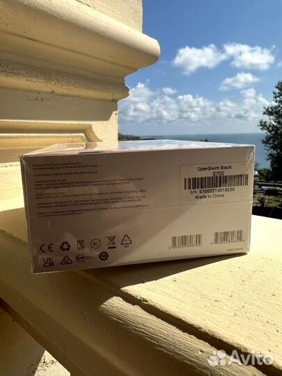 Новые оригинальные наушники Shokz Openswim черные