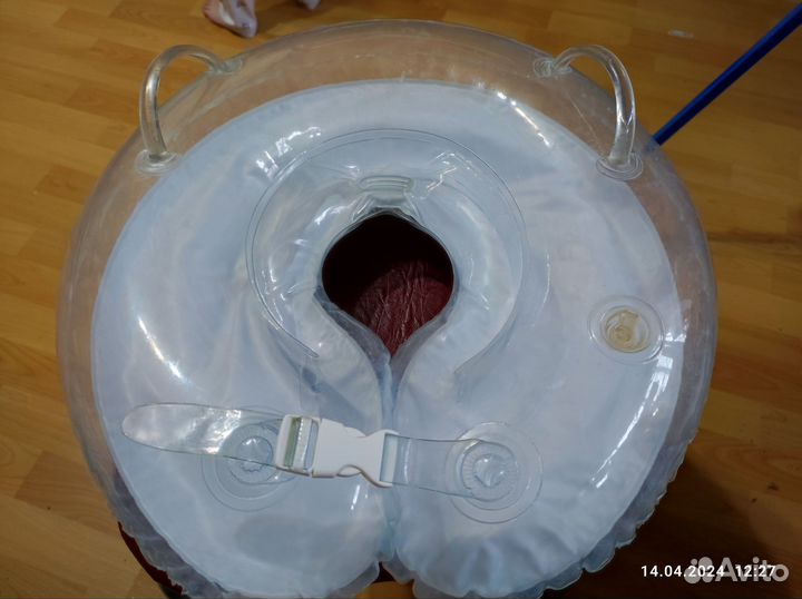 Надувной круг для шеи для купания