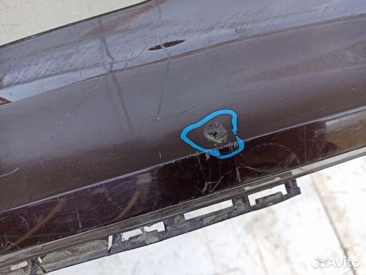 Бампер задний Ауди Q8