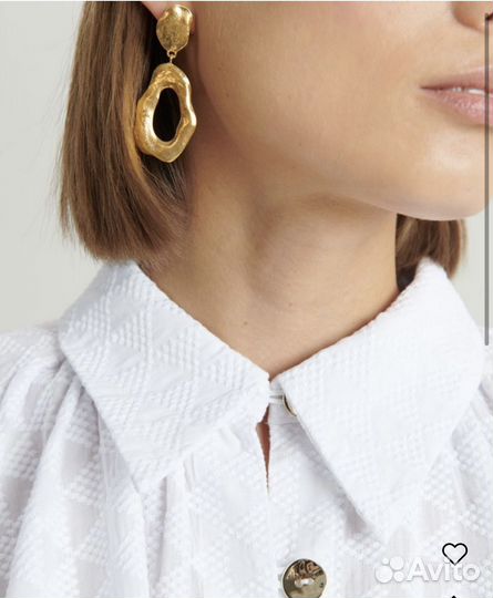 Серьги серебро Copine