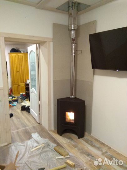 Отопительно-варочная печь