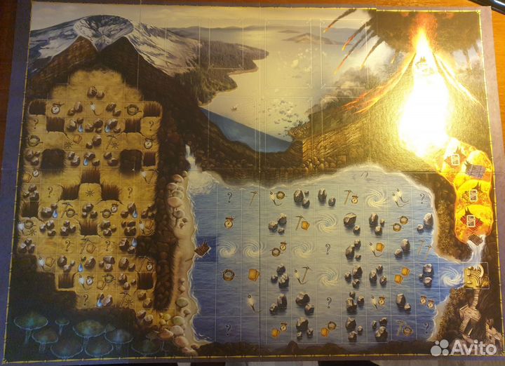 Настольная игра Путешествие к центру земли