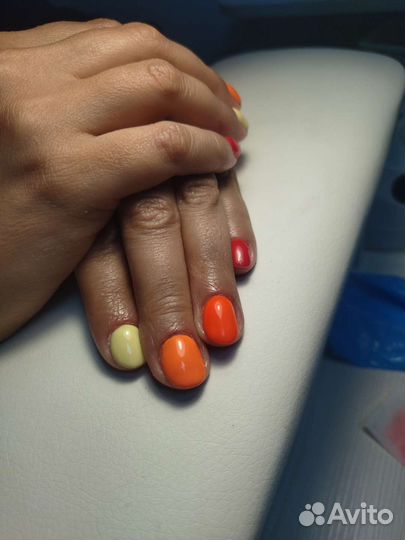 Маникюр шеллак