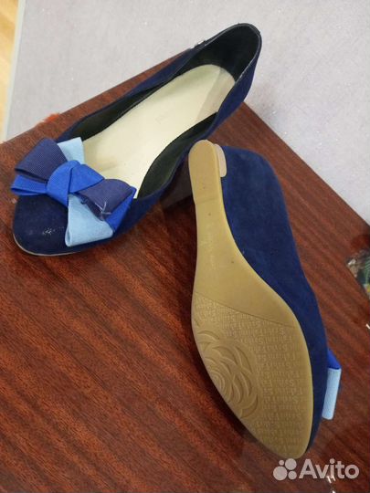 Туфли натуральная кожа 38